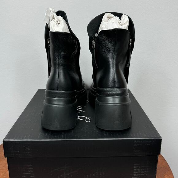 New Saint G Hayden Boot in Black Leather Women's Size EU 37 - Picture 6 of 8